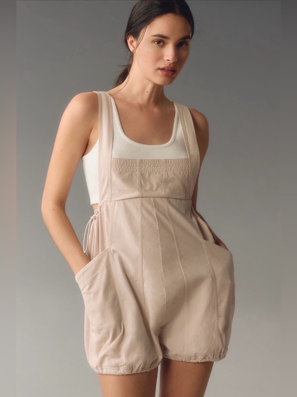Anthropologie Daily Practice Sleeveless Romper Ladies XXS